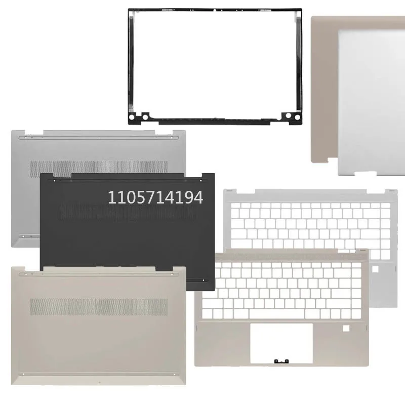 hp-pavilion-x360-14-dw-14t-dw-14m-dw-tpn-q171用-新品-lcdバックカバー-フロントベゼル-パームレスト-ボトムケース-l96483-001-シルバー