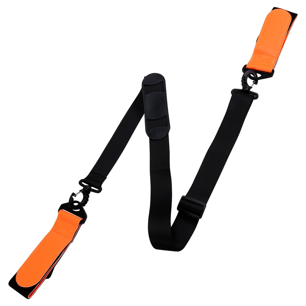 Correias ajustáveis para snowboard e vara de esqui N18R, alças portáteis para snowboard, acessórios de esqui de nylon para homens e mulheres.