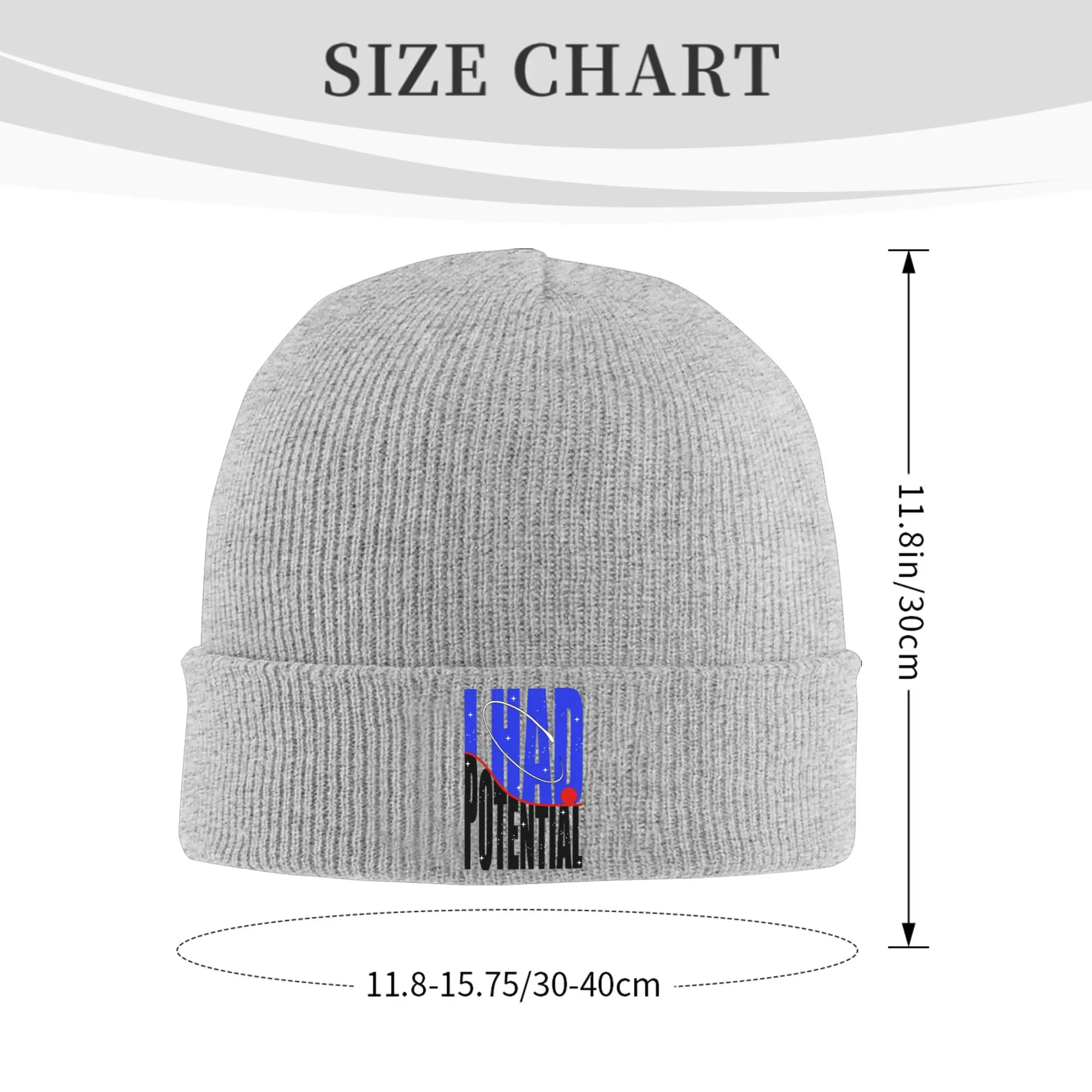 I Had Potential Knitted Hat Beanies Winter Hats Warm Acrylic  Hip-hop Project Hail Mary Humor  Caps Men Women Gift,