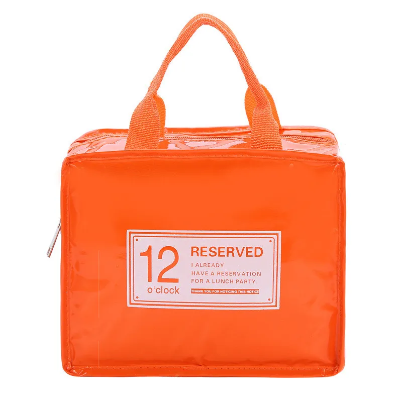 Bolsas térmicas portátiles para el almuerzo para mujeres y niños, bolsa térmica con aislamiento, contenedor de comida para Picnic, bolsa de almuerzo