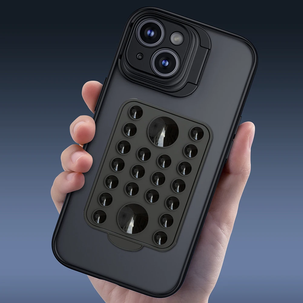 

Магнитный чехол-подставка для телефона, противоскользящая силиконовая присоска, прочный держатель для видео и селфи для iPhone 15,