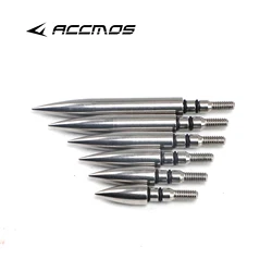 6pcs New Archery Double Seal Threaded Arrowhead 100/125/150/200/250/300grain for OD 7.14/7.54/7.9mm Arrow Shaft