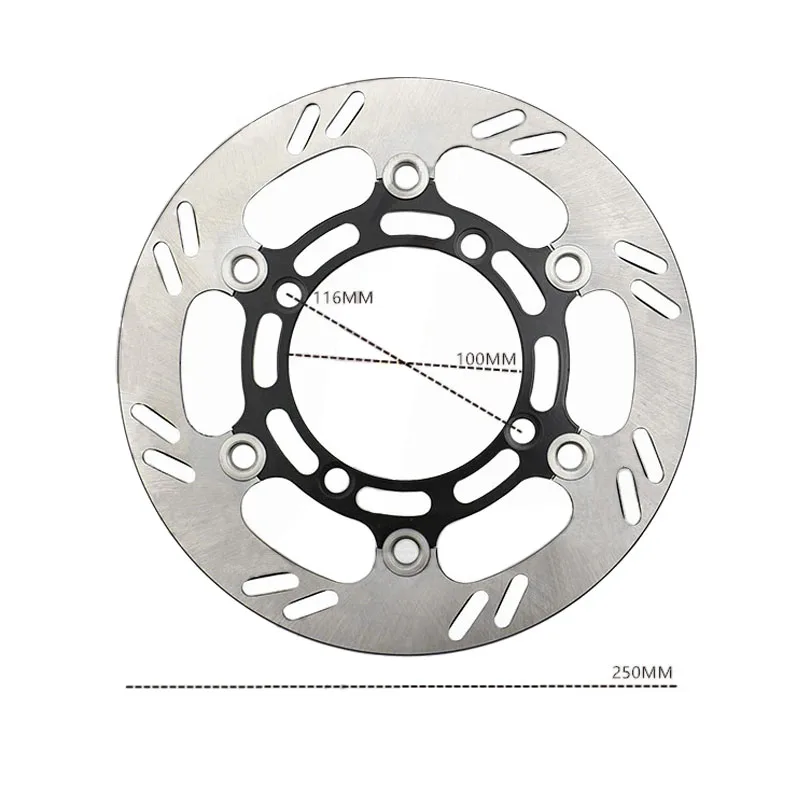 Motorcycle Front Brake Disc Rotor For Kawasaki KDX125 KDX200 SR Tracker KDX220 KDX250 KLX250 KDX 125 200 KLX 250 Brake Discs