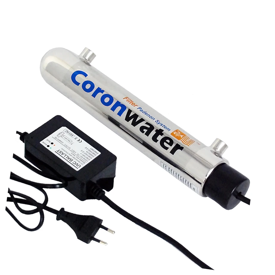 Coronwater 0.5GPM UV Water Filter For Household Water Purification