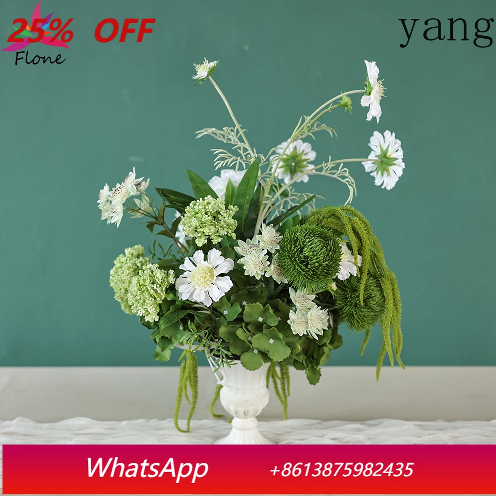 

Wedding Decorations Custom Green Artificial Flower Arrangements Centerpieces for Weddings Event Staging Home Living Room
