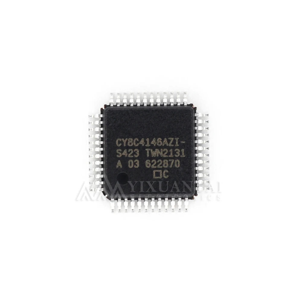 10pcs/Lot  CY8C4146AZI-S423  CY8C4146AZI-S423T【IC MCU 32BIT 64KB FLASH 48TQFP】New and Original
