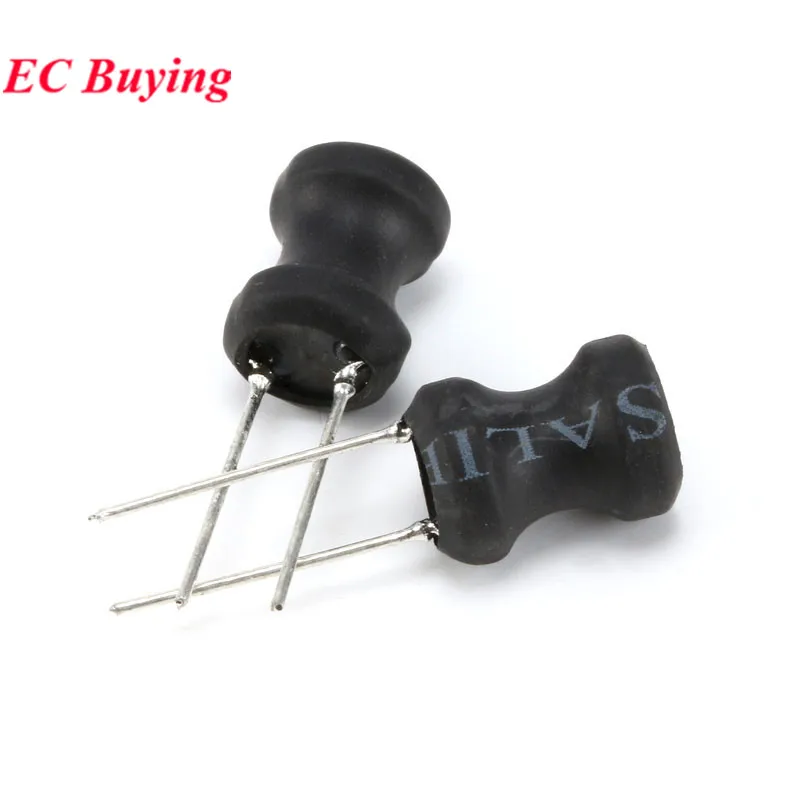 10Pcs 0810 I-shape Power Inductor 8x10mm 1uH 2.2uH 3.3uH 4.7uH 6.8uH 10uH 22uH 33uH 47uH 68uH 100uH 220uH 1MH 10MH Inductance