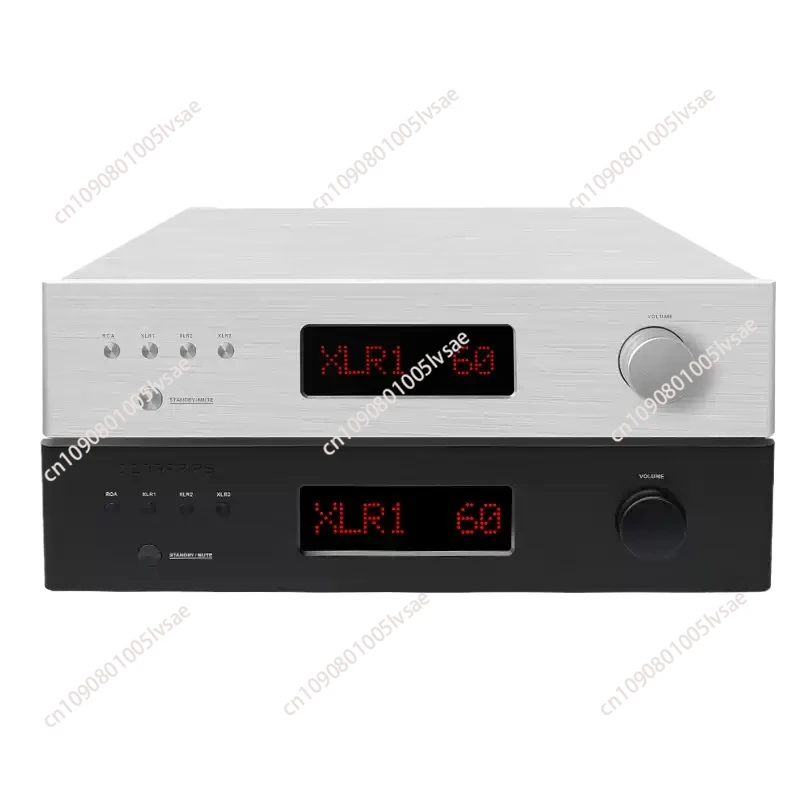 12Th Class A Balanced - Pre Amp Preamp Amplifier Line Stage 60 Steps RCA XLR Input Output