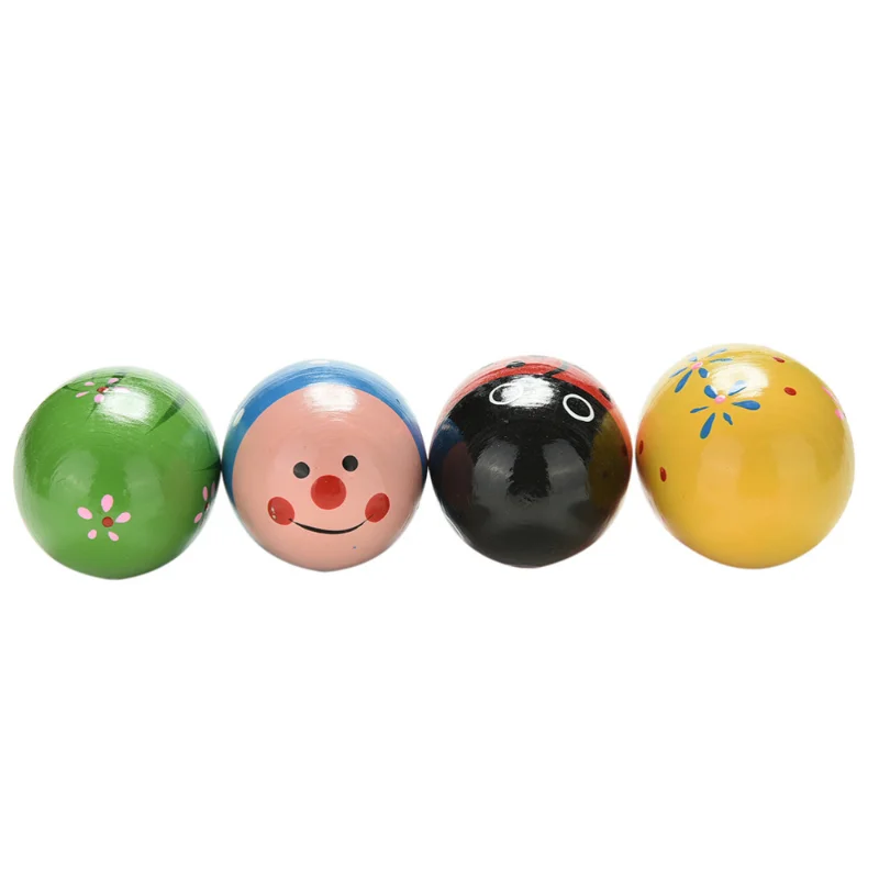 New Well Designed Egg Wooden Baby Toy Music Shaker Instrument Music Teaching AIDS Percussion Colorful Maracas