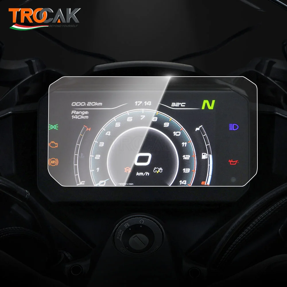 For CFMOTO 450SR 2022-2024 450 MT MT450 2024 2025 Motorcycle Speedometer Scratch Cluster Screen Protection Dashboard Screen Film