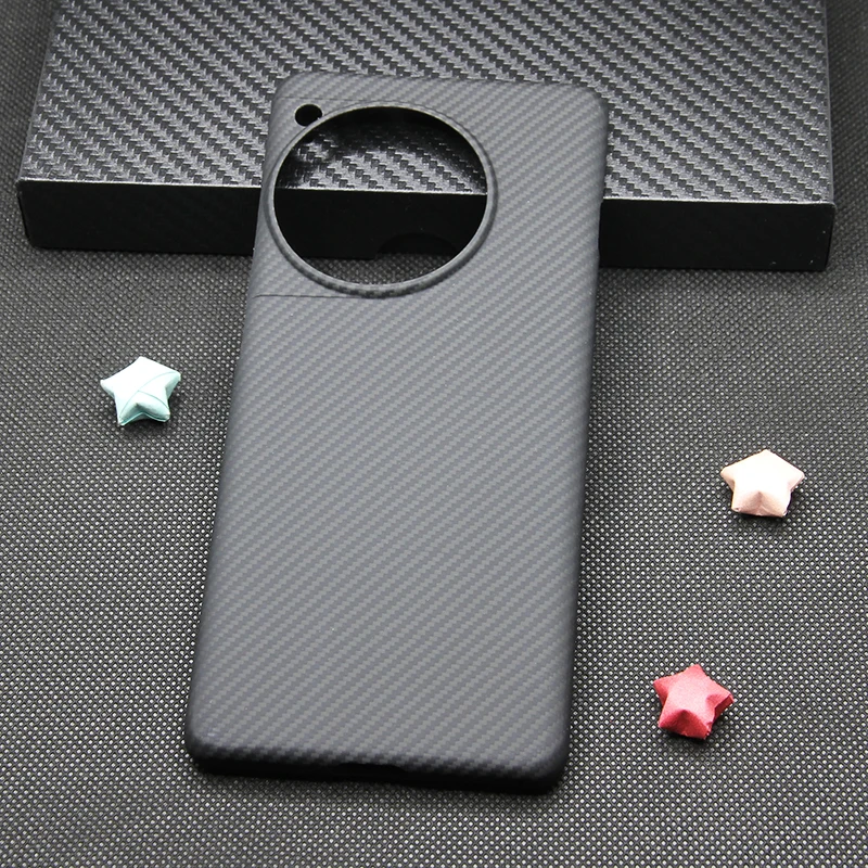 

ZXKE Carbon Case For OnePlus ACE3 ACE3Pro Hard Cover Thin and high-strength Aramid Fiber Protective Shell