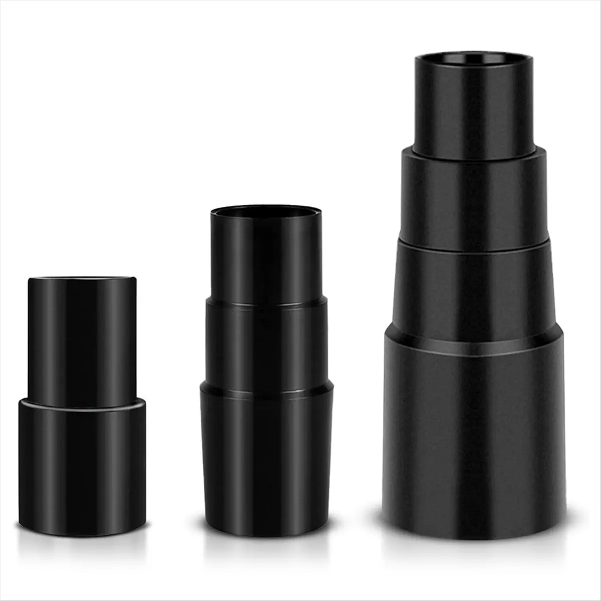 #22I 3 Pack Universal Vacuum Hose Adapter Wet Dry Vacuum Converter,hose adapter,(plastic)