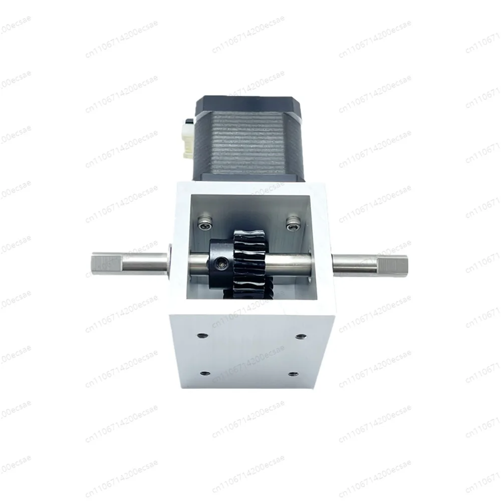 

Шаговый двигатель 42 с червячным редуктором 1:20, малый угловой редуктор с двойным валом, реверсивный, для малых углов