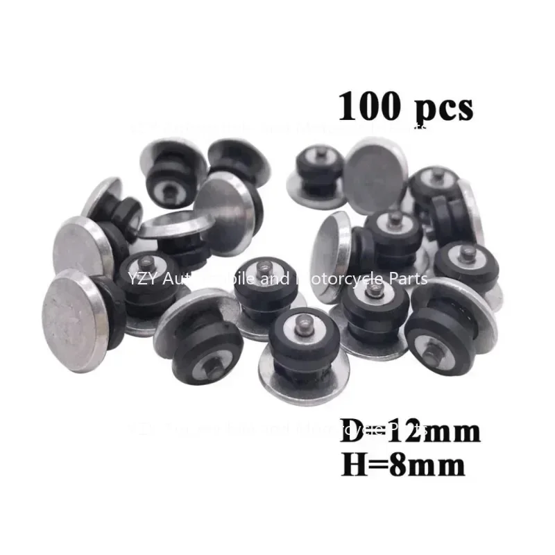 100PCS 8mm Spikes for Tires/Winter Tire Spikes/Tire Studs/Snow Chians Ice Stud/Carbide Studs for Auto Car/SUV/ATV