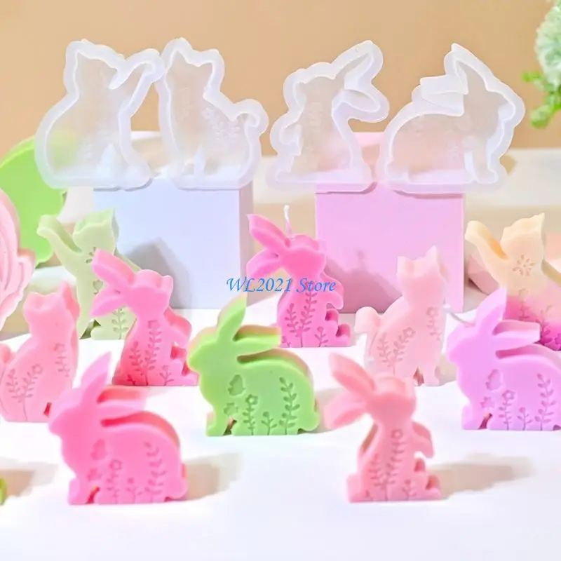 

G5GC Gypsum Animal Mold Flexible Silicone Mold for Home Decorations Practical Aromatherapys Mould Jewelry Supplies