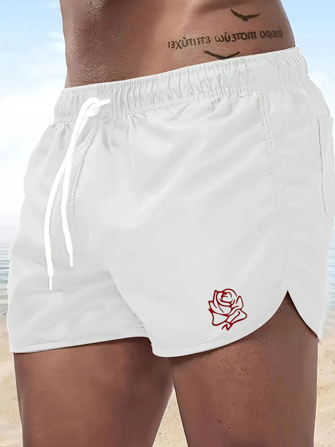 

Beach Shorts Men Summer Shorts Breathable Quick-drying Swimming Shorts 2025 Hot Selling Men's Casual Fashion Surf Shorts