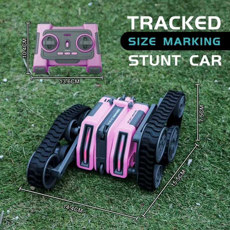 Cool Stuff Toy Tank Birthday Gift-Hot Style Stunt Roll Tracked Rc Tank Model,Upright Walking Rotary Rc Cars,Kawaii Toys For Boys