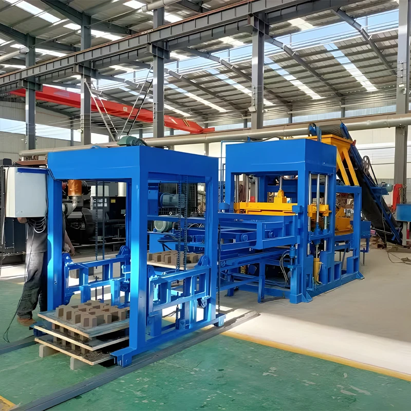 High Quality Brick Block Making Machine for Construction Work Interlocking Clay Brick Making Machinery