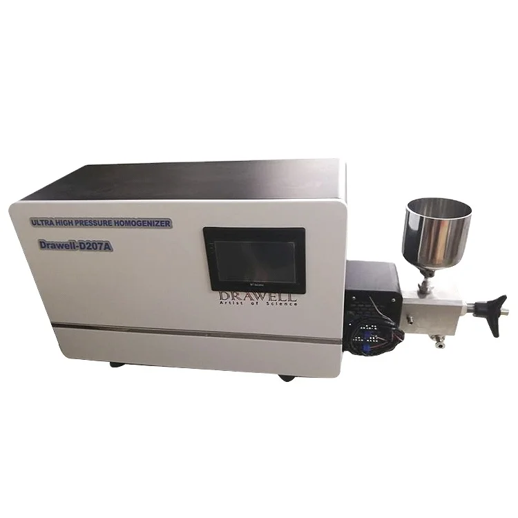 D207A Industrial Lab Ultra High Pressure Food Mixing Homogenizer