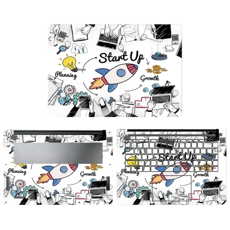 Laptop Skins for Redmibook Pro 14 15 2023 2022 2021 14 Gen1/2 2023 Painted Notebook Sticker for Redmi G 2022 16 2024 Film