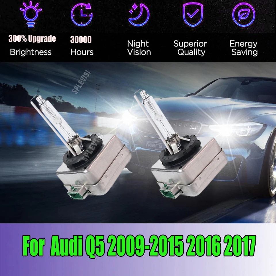 D3S D3R 35 واط HID ضوء 6000 كيلو زينون المصباح الكهربي أداء ممتاز لأودي Q5 2009 2010 2011 2012 2013 2014 2015 2016 2017