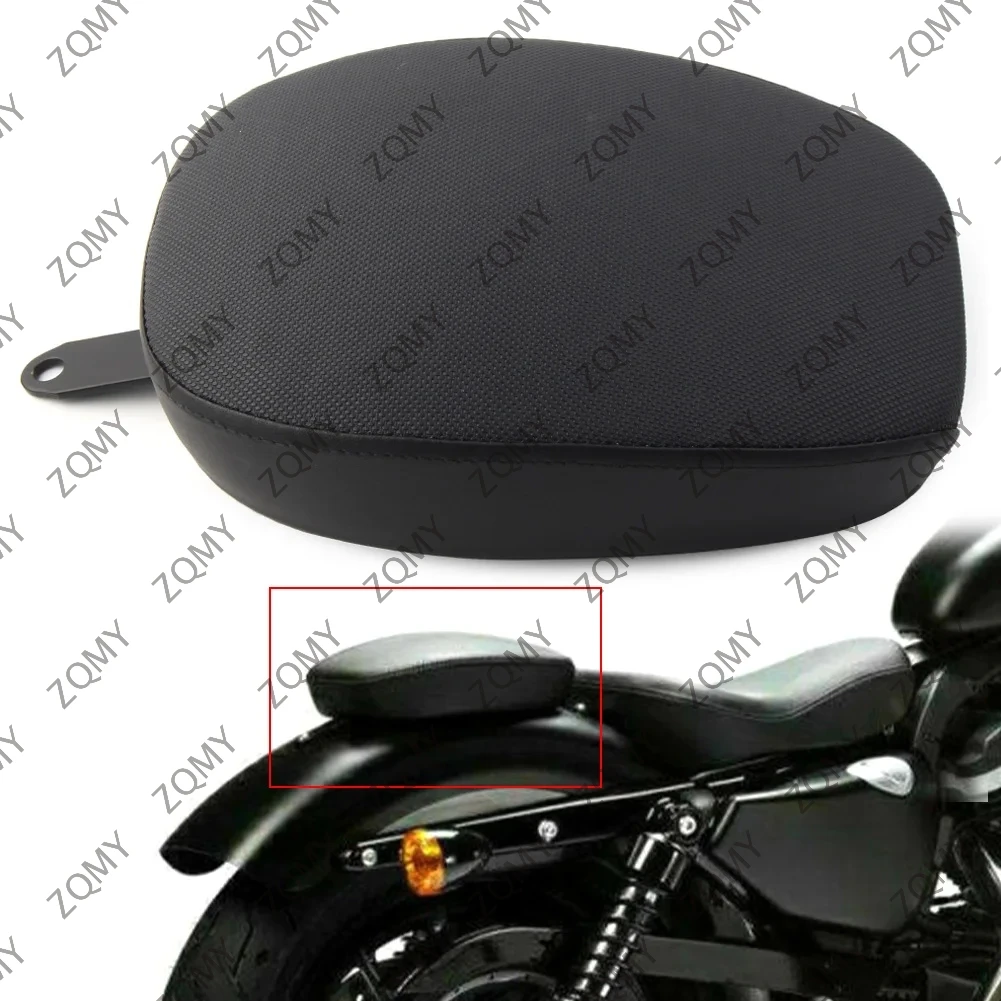 Motorcycle Rear Passenger Pillion Pad Seat Back Cover Cowl For Harley Davidson Sportster XL1200 883 72 48 2014 2015 2016