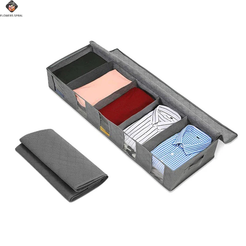 1/3 Piece Foldable Storage Bag, Under Bed Storage Bag, Suitable For Storing Blankets, Shoes, Sweaters, Toys Separately