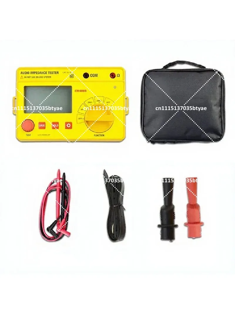 Digital Audio Impedance Tester EM480B Precision Electrician Measurement Device