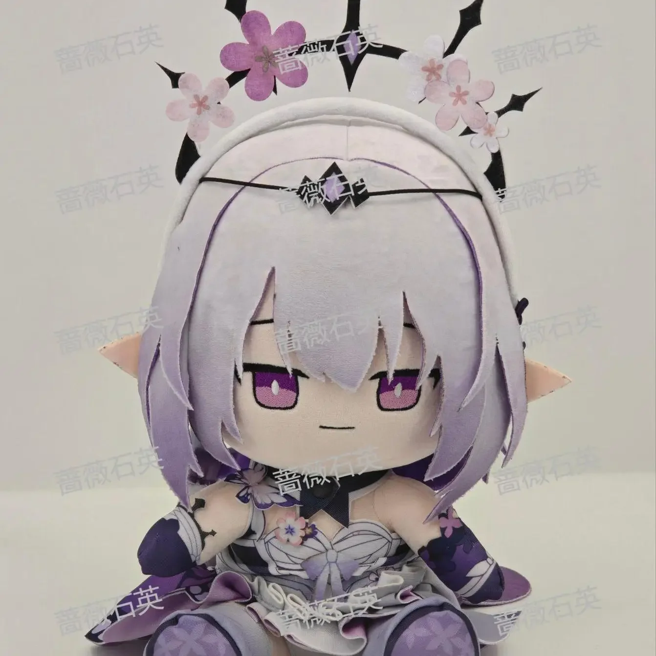 

Anime Castorice Honkai：Star Rail 30cm Cosplay Plush Doll Soft Stuffed Body With Clothes Pillow Dress up Outfit Game Toys Gift