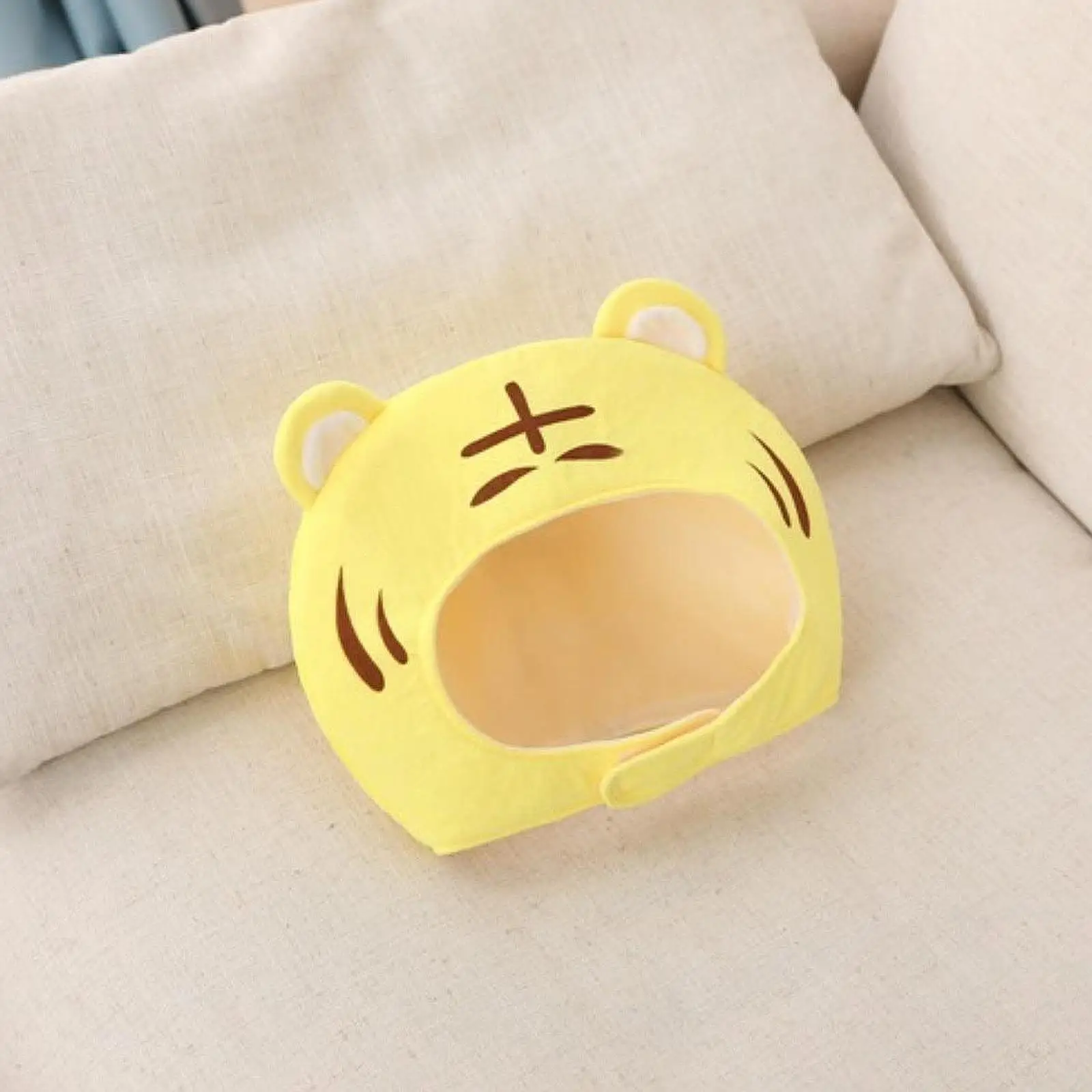 Kostium zwierzęcy, kapelusz, nakrycie głowy tygrysa, rekwizyt na imprezę tematyczną zwierzęcą, występ sceniczny, rekwizyt fotograficzny, na zimną pogodę, Halloween