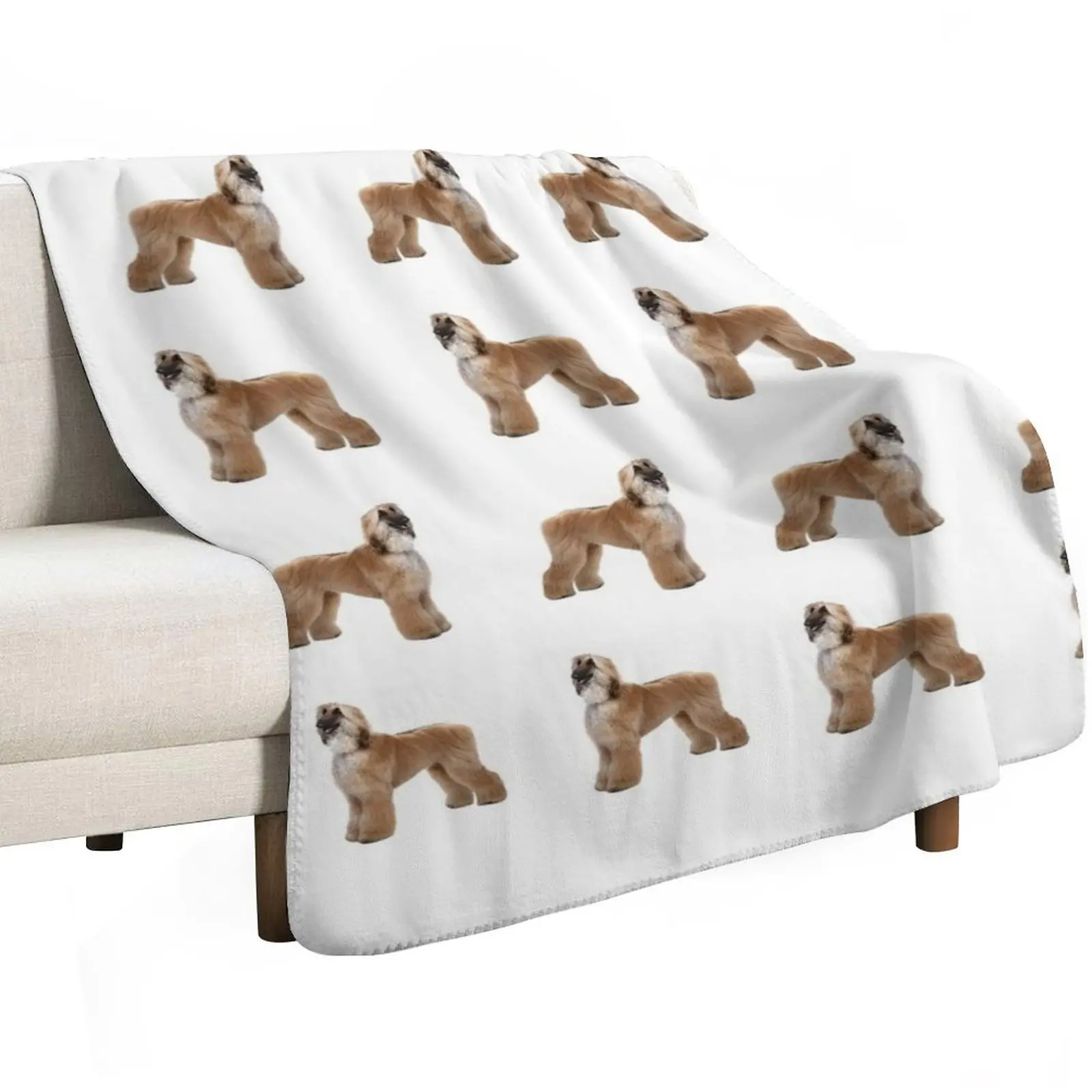 Afghan Hound Throw Blanket Bed Fashionable Vintage Single Thermals For Travel Stuffeds Multi-Purpose Blankets