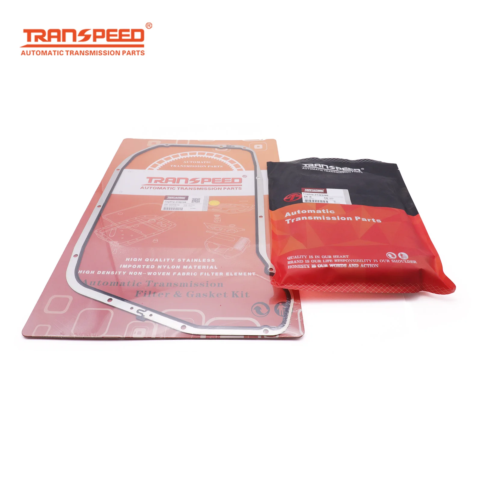 TRANSPEED 8HP55 0BK Auto Transmission Oil Filter 0BK398009 & Oil Pan Gasket For AU-DI A4 A5 A6 Q5 RS7 S8 SQ5 2009-2018