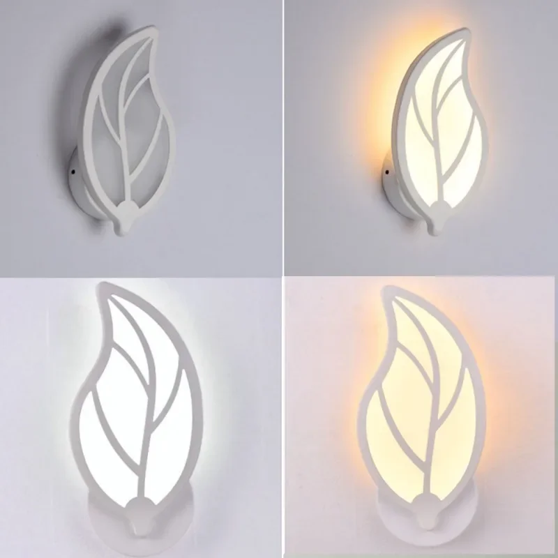 

Modern Minimalist Led Wall Lamps Creative Bedroom Sconce For Living Room Background Bedside Lighting Indoor Aisle Decoration