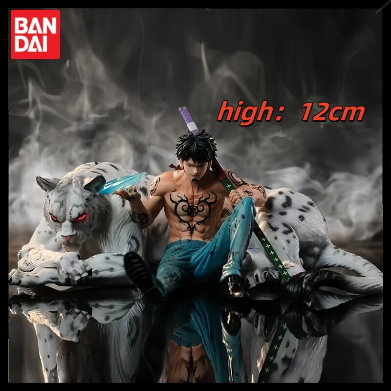 

12 см Новый Bandai Аниме One Piece Gk Снежный Леопард Луо Сидящая поза крутая модель статуя настольное украшение коллекционные игрушки подарки