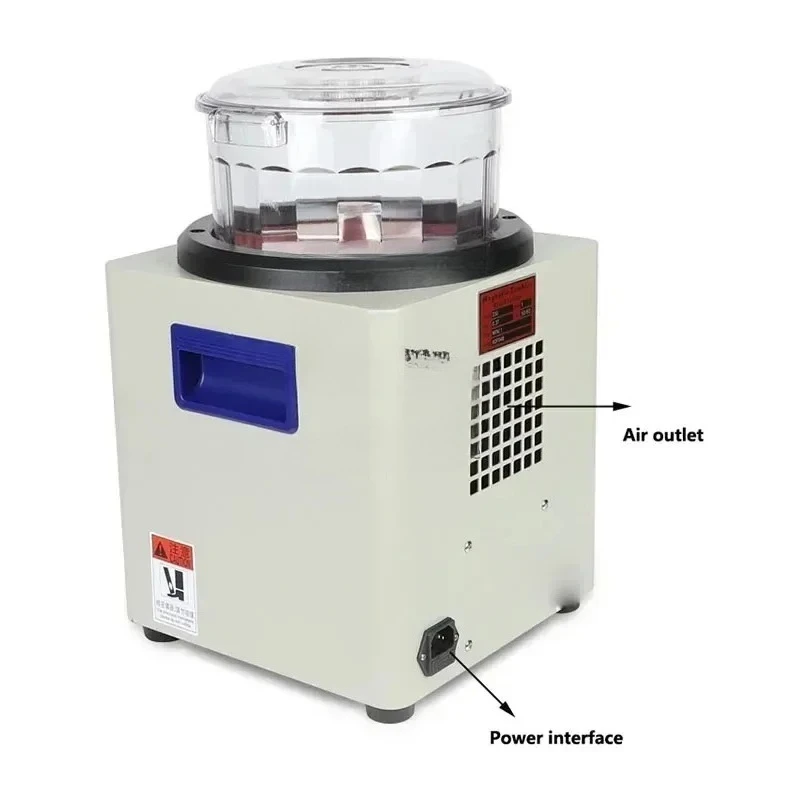 Jewelry Polishing Machine Small  Grinding Gold Silver Jewelry Accessories Cleaning Derusting Aluminum Alloy Deburring
