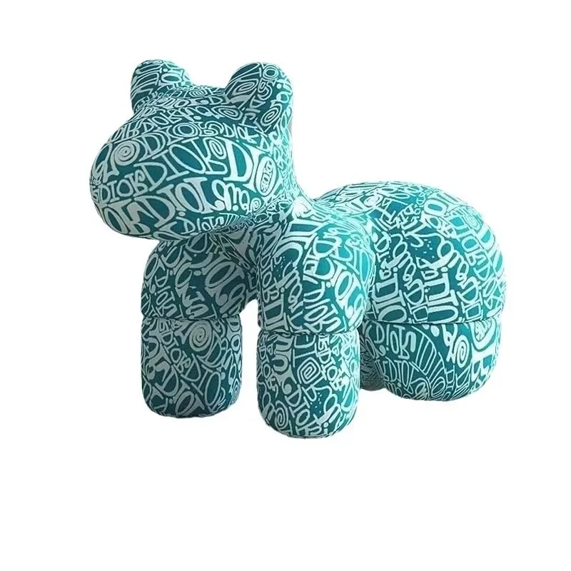 Sofa simple cartoon cute living room creative ornament pony chair child seat creative animal chair