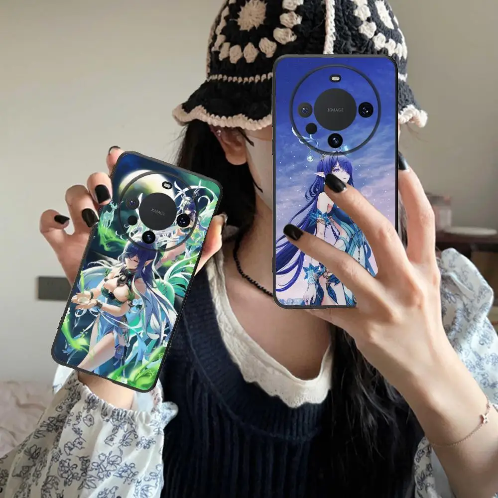 Genshin Impact Lauma Phone Case for Huawei Mate 60 50 40 30 20 10 Pro Plus Lite E 5G Colour Printing Protective Cellphones Cover