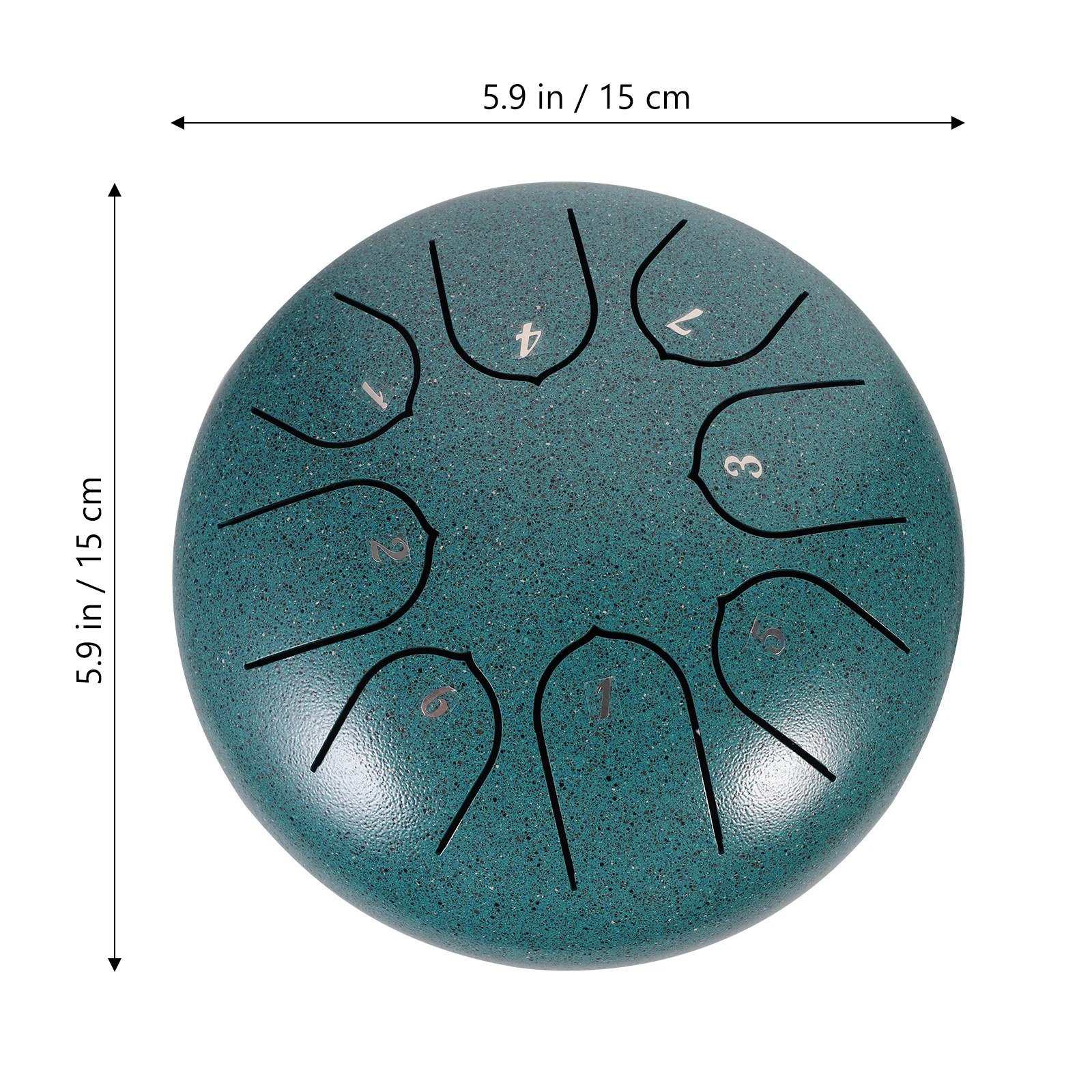 

Lotus Drum Steel Tongue Musical Instruments Heal Drumstick Hand Green Little Child