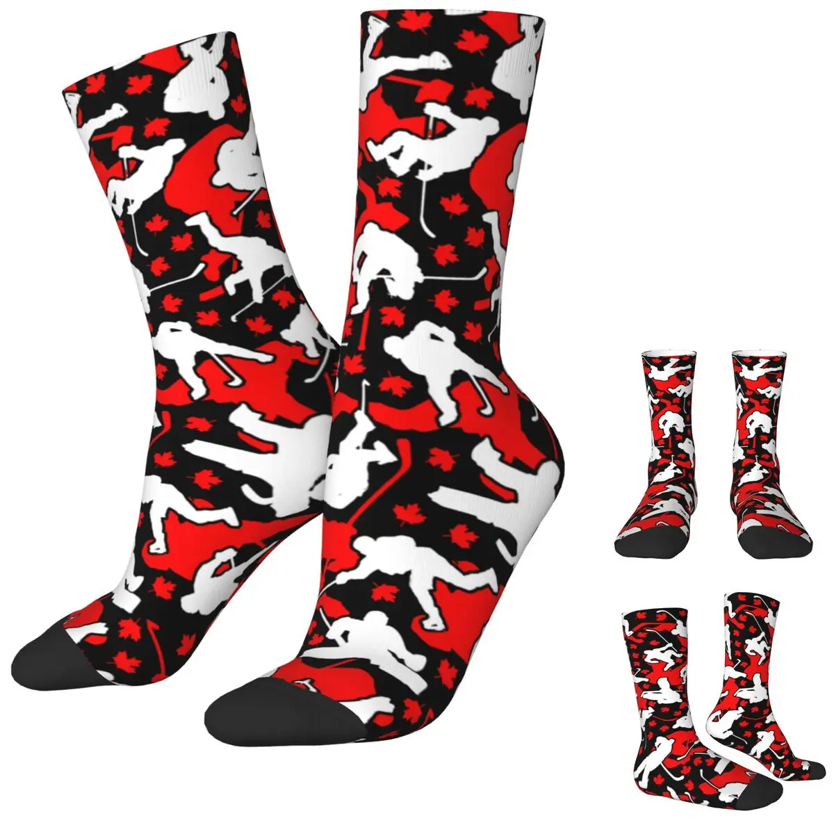 

Flag Camo Camouflage Stockings Design Retro Socks Autumn Anti Slip Socks Men Outdoor Sports Medium Soft Socks