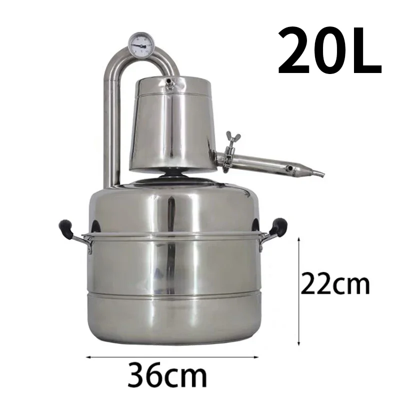 باخرة النبيذ المنزلية 10L/15L/20L للاستخدام المنزلي آلة تخمير النبيذ آلة تقطير النبيذ جعل النبيذ 50 ° فوز #4