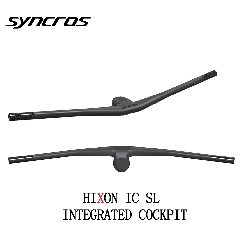 

Интегрированная кабина SYNCROS HIXON IC SL 4 °/5 ° Rise 15 мм/25 мм Rise Carbon Fiber MTB, титановый руль