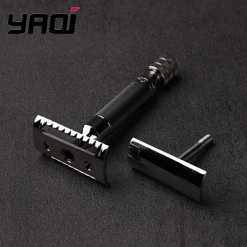 

Yaqi диагональная наклонная безопасная бритва из нержавеющей стали с угловым лезвием для легкого удаления волос