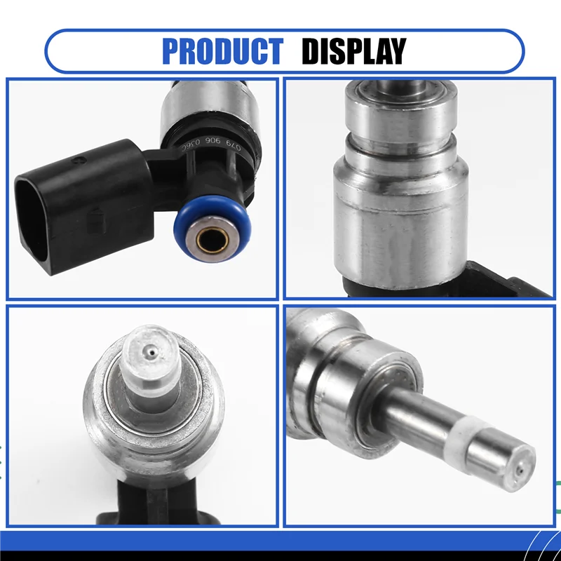 

Injector Nozzle Fuel Car 4Pcs 079906036C 079 906 036 C For A6 A8 Quattro Q7 R8 S5 4.2 V8 Touareg