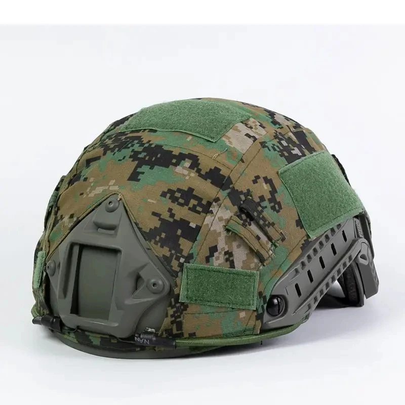 Outdoor Tactical Paintball Helmet Cover Camouflage Cloth for MICH 2000 Helmet