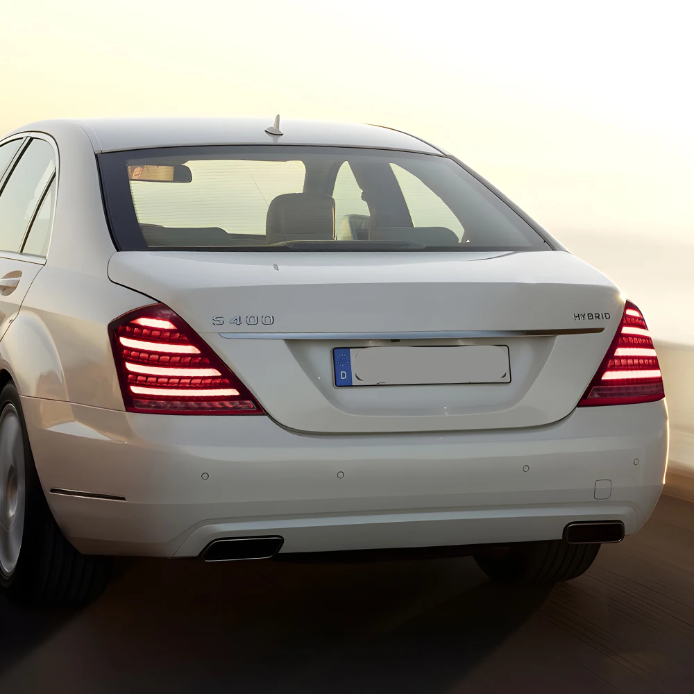 

For Benz S-Class S300 S350 S400 S500 S600 W221 2006-2013 Dynamic Car Taillights Accessories LED Auto Rear Back Lamps Assembly