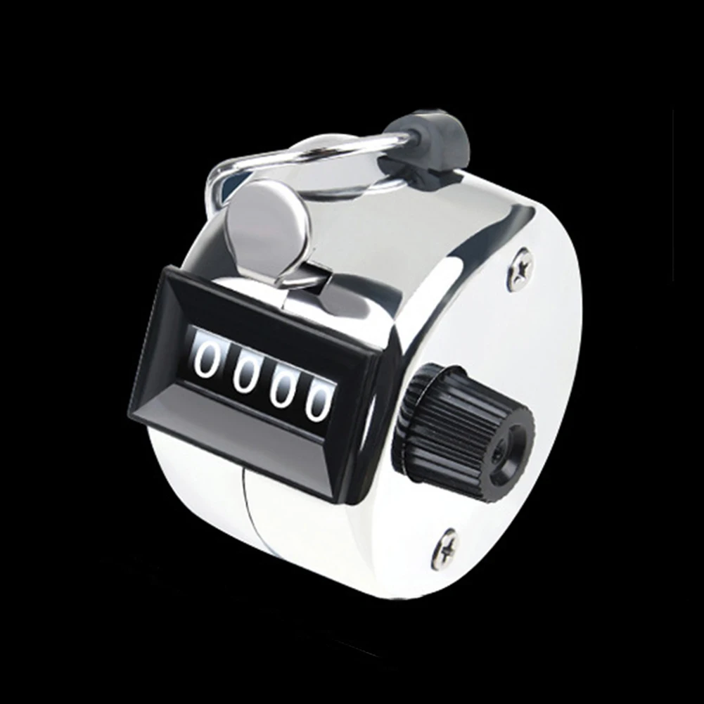 عرض عداد المسجل الإلكتروني 4 أرقام رقم صغير محمول دليل اضغط على عداد المسجل مع زر ميكانيكي