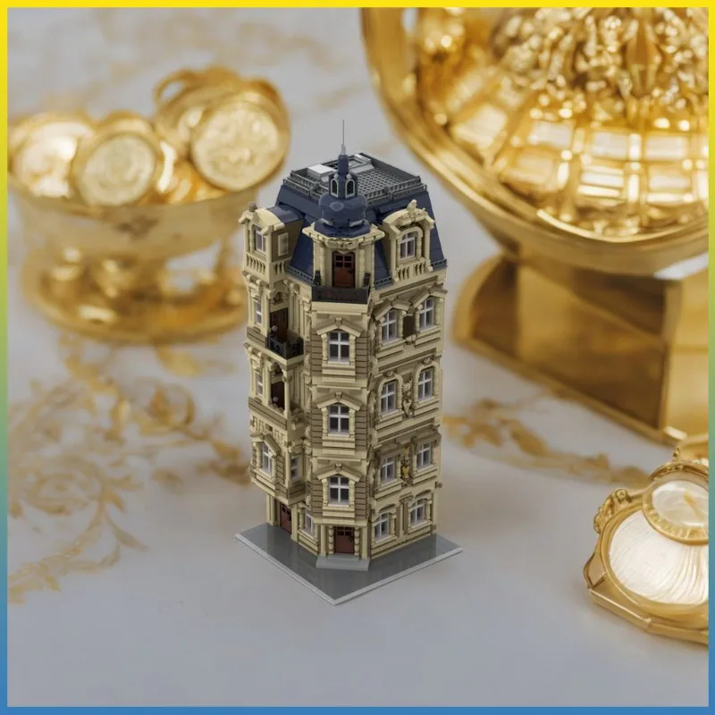 

Индивидуальный строительный набор из 3270 предметов | Удлинительные полы в стиле Beaux-Arts | Винтажный дизайн интерьера магазина и офиса