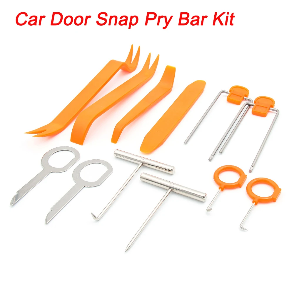 

Car Door Clip Pry Bar Set Interior Panel Removal Pry Plate Driving Recorder Wiring Audio Modification Car Repair Tools