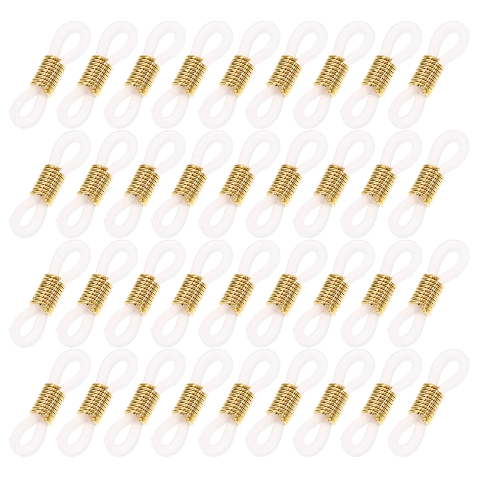 

100 Pcs Glasses Chain Accessories Eye Holder Neck Eyeglass Connector Retainer Elegant Eyewear