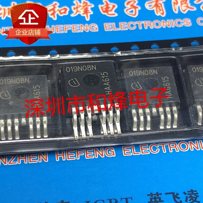 5 pieces 019N08N IPB019N08N3G TO-263-7 80V 180A